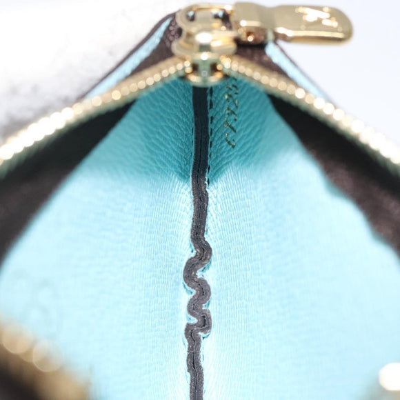 LOUIS VUITTON Monogram Vivienne Pochette Cles Coin Purse M12229 LV Auth BD1309SM