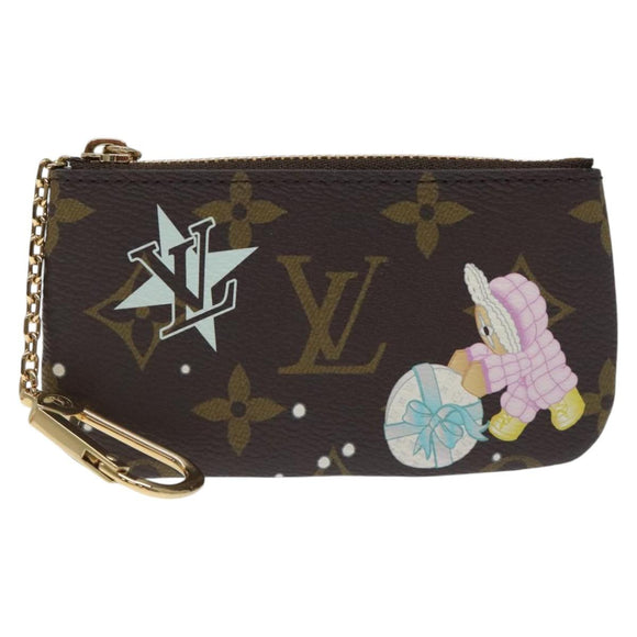 LOUIS VUITTON Monogram Vivienne Pochette Cles Coin Purse M12229 LV Auth BD1309SM