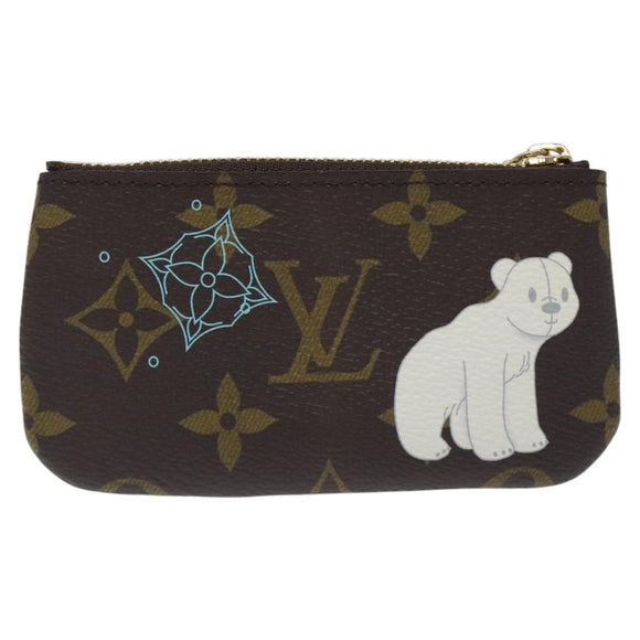 LOUIS VUITTON Monogram Vivienne Pochette Cles Coin Purse M12229 LV Auth BD1309SM