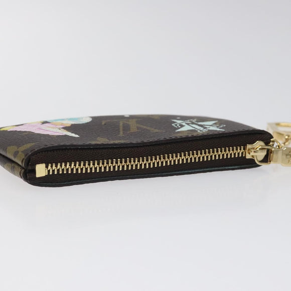 LOUIS VUITTON Monogram Vivienne Pochette Cles Coin Purse M12229 LV Auth BD1309SM