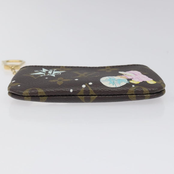 LOUIS VUITTON Monogram Vivienne Pochette Cles Coin Purse M12229 LV Auth BD1309SM