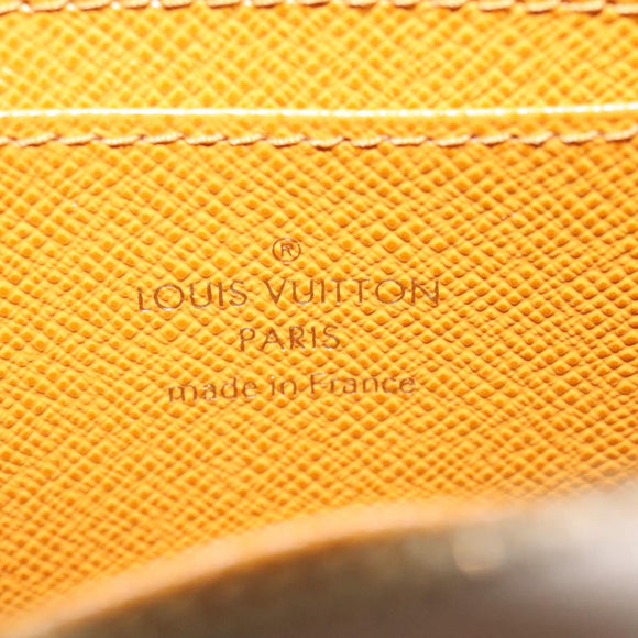 LOUIS VUITTON Monogram Monopanam Zippy Coin Purse Beige M82691 LV Auth BD1311AM