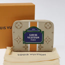 LOUIS VUITTON Monogram Monopanam Zippy Coin Purse Beige M82691 LV Auth BD1311AM-12