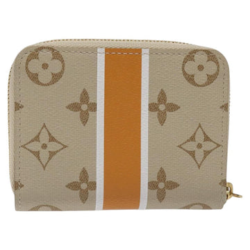 LOUIS VUITTON Monogram Monopanam Zippy Coin Purse Beige M82691 LV Auth BD1311AM - 0