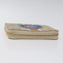 LOUIS VUITTON Monogram Monopanam Zippy Coin Purse Beige M82691 LV Auth BD1311AM-5