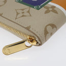 LOUIS VUITTON Monogram Monopanam Zippy Coin Purse Beige M82691 LV Auth BD1311AM-14