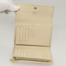 LOUIS VUITTON Damier Azur Portefeuille Alexandra Wallet N63068 LV Auth BD1312-9