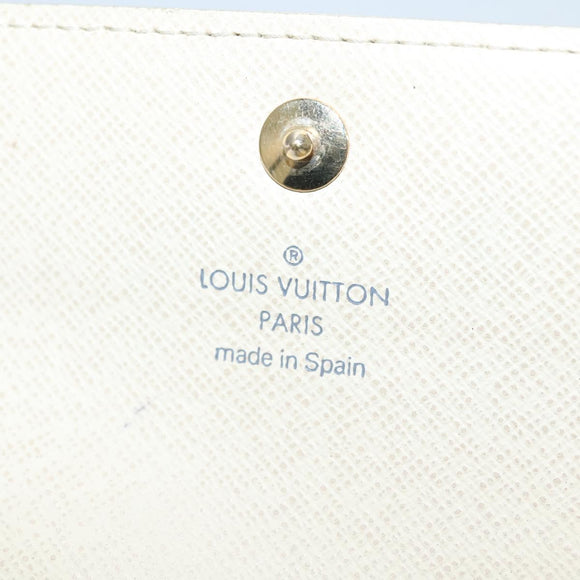 LOUIS VUITTON Damier Azur Portefeuille Alexandra Wallet N63068 LV Auth BD1312