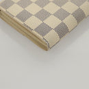 LOUIS VUITTON Damier Azur Portefeuille Sarah Long Wallet N61735 LV Auth BD1315-15