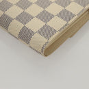 LOUIS VUITTON Damier Azur Portefeuille Sarah Long Wallet N61735 LV Auth BD1315-16
