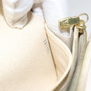 LOUIS VUITTON Damier Azur Portefeuille Sarah Long Wallet N61735 LV Auth BD1315-12