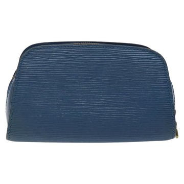 LOUIS VUITTON Epi Dauphine PM Pouch Blue M48445 LV Auth BD1335 - 0
