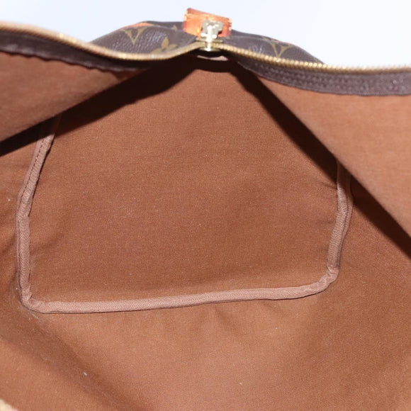 LOUIS VUITTON Monogram Keepall 55 Boston Bag M41424 LV Auth BD1339