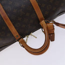 LOUIS VUITTON Monogram Keepall 55 Boston Bag M41424 LV Auth BD1339-7