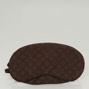 LOUIS VUITTON Monogram Mini Lin Voyage Travel Set Brown M99204 LV Auth BD1341V-17
