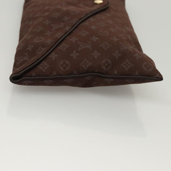 LOUIS VUITTON Monogram Mini Lin Voyage Travel Set Brown M99204 LV Auth BD1341V