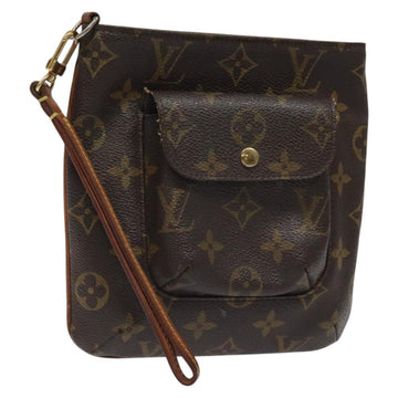 LOUIS VUITTON Monogram Partition Pouch M51901 LV Auth BD1359
