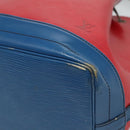 LOUIS VUITTON Epi Noe Shoulder Bag Bicolor Red Blue M44084 LV Auth BD1364-8