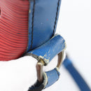 LOUIS VUITTON Epi Noe Shoulder Bag Bicolor Red Blue M44084 LV Auth BD1364-24