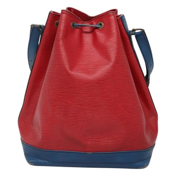 LOUIS VUITTON Epi Noe Shoulder Bag Bicolor Red Blue M44084 LV Auth BD1364 - 0