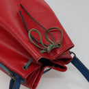 LOUIS VUITTON Epi Noe Shoulder Bag Bicolor Red Blue M44084 LV Auth BD1364-6