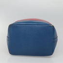 LOUIS VUITTON Epi Noe Shoulder Bag Bicolor Red Blue M44084 LV Auth BD1364-5