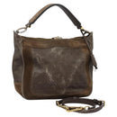 LOUIS VUITTON Monogram Empreinte Audacieuse PM Bag 2way Tail M94175 Auth BD1367-1