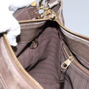 LOUIS VUITTON Monogram Empreinte Audacieuse PM Bag 2way Tail M94175 Auth BD1367-23