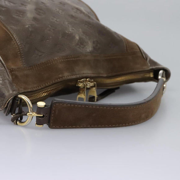 LOUIS VUITTON Monogram Empreinte Audacieuse PM Bag 2way Tail M94175 Auth BD1367