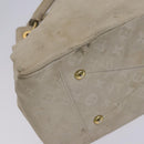 LOUIS VUITTON Monogram Empreinte Artsy MM Shoulder Bag White M93449 Auth BD1368-11