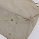 LOUIS VUITTON Monogram Empreinte Artsy MM Shoulder Bag White M93449 Auth BD1368-12