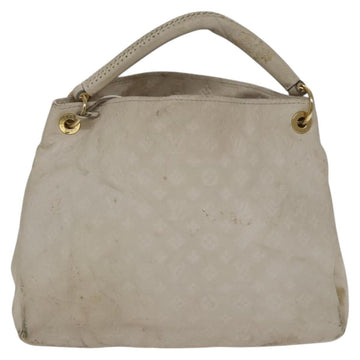 LOUIS VUITTON Monogram Empreinte Artsy MM Shoulder Bag White M93449 Auth BD1368 - 0