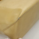 LOUIS VUITTON Monogram Vernis Reade PM Hand Bag Beige M91334 LV Auth BD1369-16