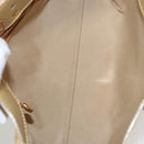 LOUIS VUITTON Monogram Vernis Reade PM Hand Bag Beige M91334 LV Auth BD1369-11