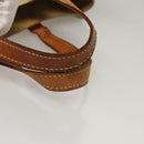 LOUIS VUITTON Monogram Vernis Reade PM Hand Bag Beige M91334 LV Auth BD1369-7