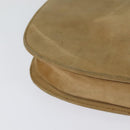 Burberrys Shoulder Bag Suede Beige Auth BD1377-15