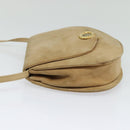 Burberrys Shoulder Bag Suede Beige Auth BD1377-3