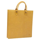 LOUIS VUITTON Epi Sac Plat Hand Bag Yellow M52079 LV Auth BD1385-1
