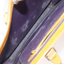 LOUIS VUITTON Epi Sac Plat Hand Bag Yellow M52079 LV Auth BD1385-10