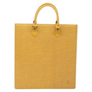 LOUIS VUITTON Epi Sac Plat Hand Bag Yellow M52079 LV Auth BD1385-13