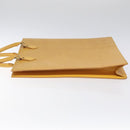 LOUIS VUITTON Epi Sac Plat Hand Bag Yellow M52079 LV Auth BD1385-4