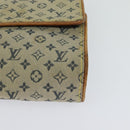 LOUIS VUITTON Monogram Mini Camille Chain Shoulder Bag Blue M92002 Auth BD1396-15