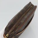 LOUIS VUITTON Monogram Compiegne 28 Clutch Bag M51845 LV Auth BD140-5