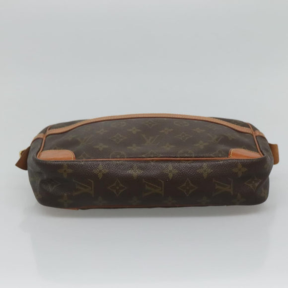 LOUIS VUITTON Monogram Compiegne 28 Clutch Bag M51845 LV Auth BD140