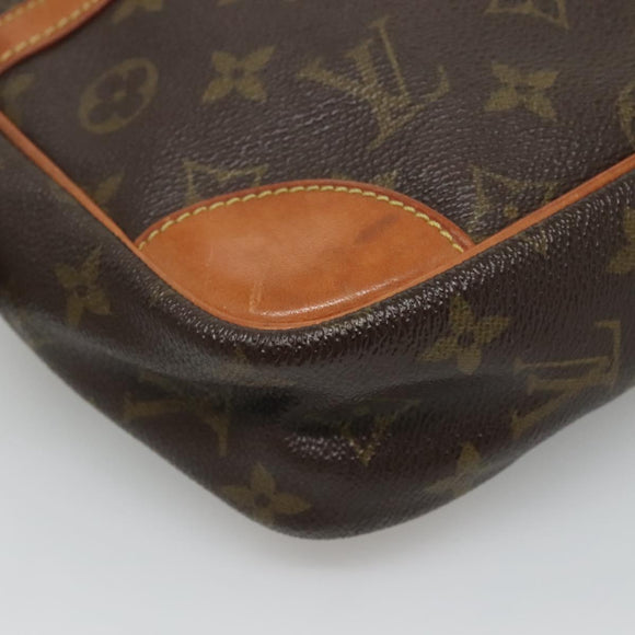 LOUIS VUITTON Monogram Compiegne 28 Clutch Bag M51845 LV Auth BD140