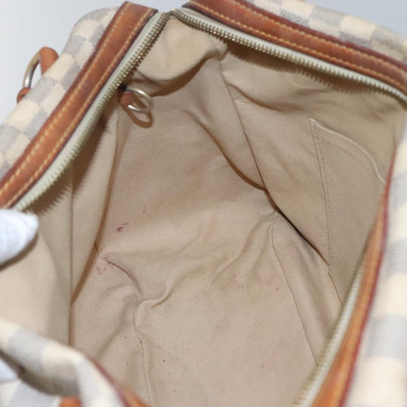 LOUIS VUITTON Damier Azur Stresa PM Tote Bag M51188 LV Auth BD1401