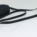 Christian Dior Honeycomb Canvas Shoulder Bag Gold Navy Auth BD1407-7