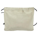 CHANEL Shoulder Bag Lamb Skin White CC Auth BD1411-2