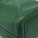 LOUIS VUITTON Epi Keepall 50 Boston Bag Green M42964 LV Auth BD1421-15