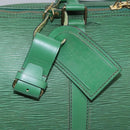 LOUIS VUITTON Epi Keepall 50 Boston Bag Green M42964 LV Auth BD1421-18